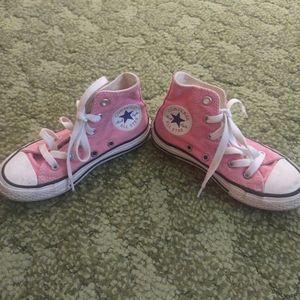 Little Girl Converse All Star Shoes